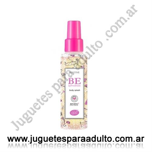 Aceites y lubricantes, Lubricantes sexitive, Body splash con feromonas y Glitter 60ml